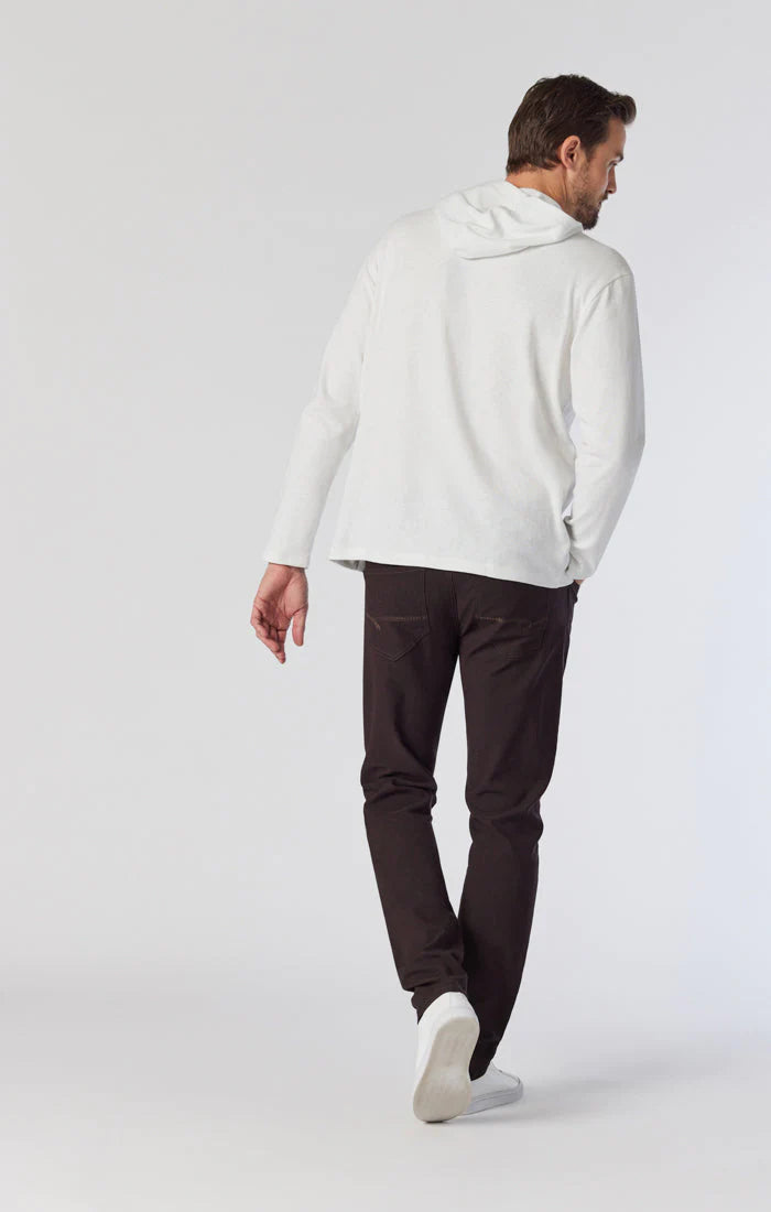 Jake Slim Leg Pants | Brown Fancy