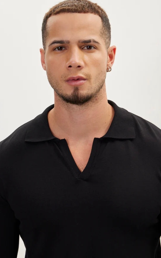 Long Sleeves T-shirt Black