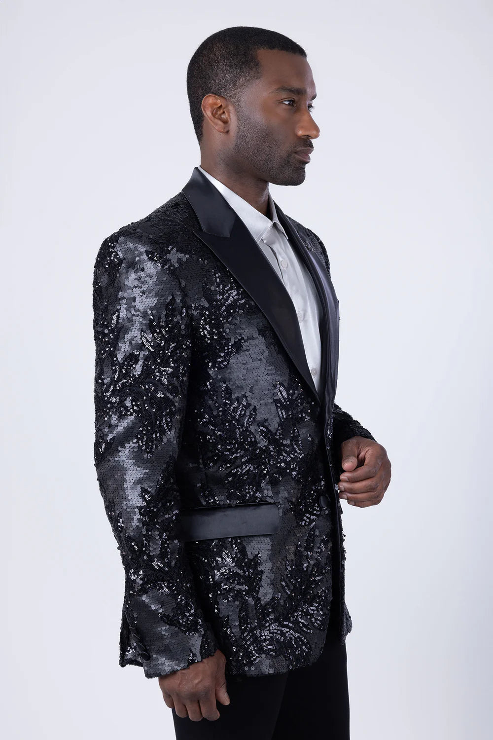 Lapel Nolara Blazer Black/ Black