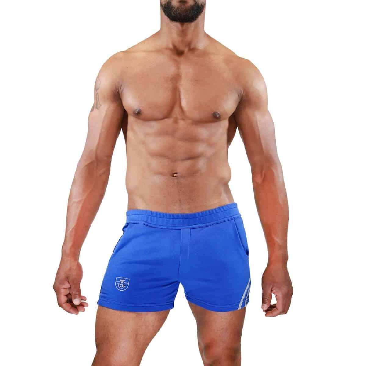 Paris Shorts Blue/White