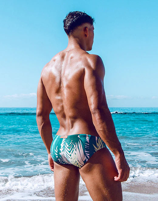 V10 Feuille Swim Brief Green