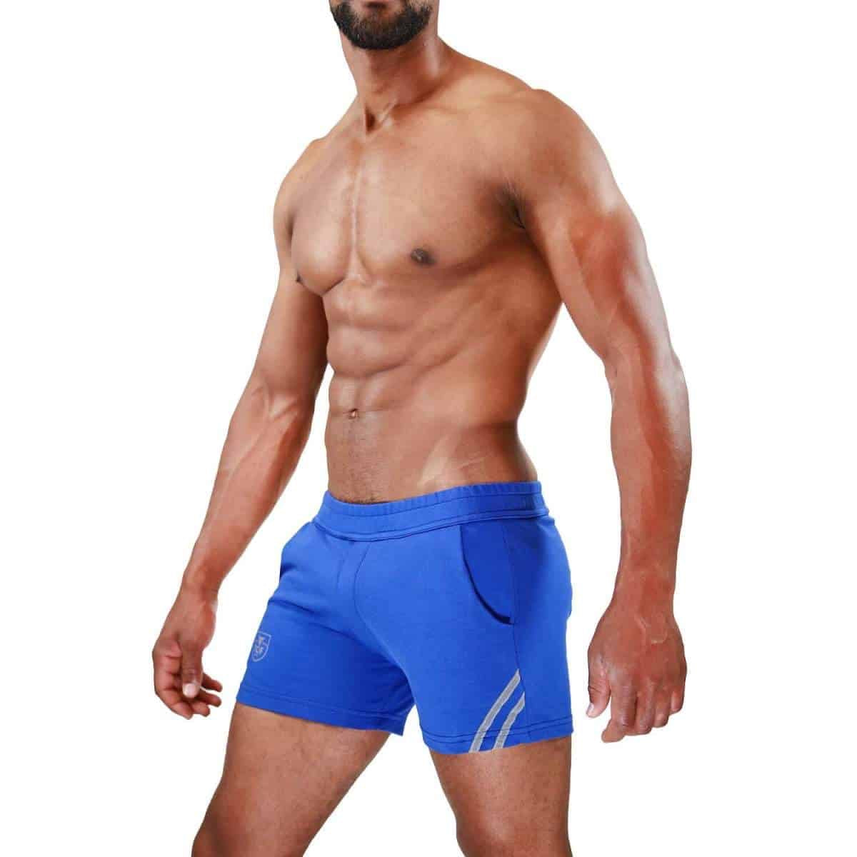 Paris Shorts Blue/White