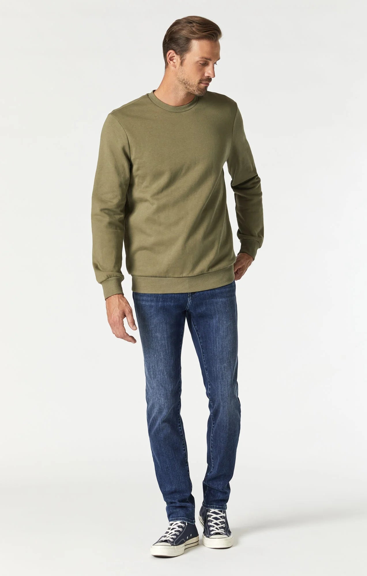 Jake Slim Leg Jeans | Dark Brushed Supermove