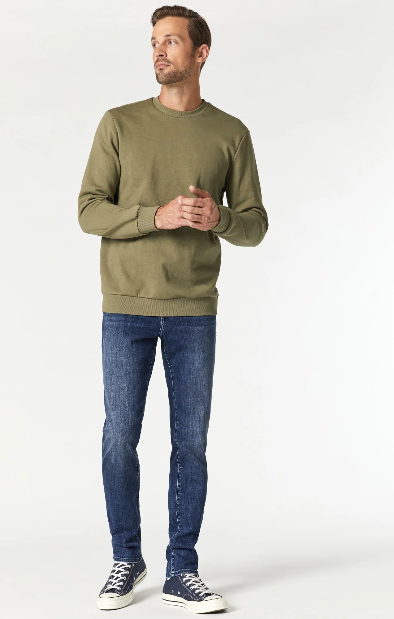 Jake Slim Leg Jeans | Dark Brushed Supermove