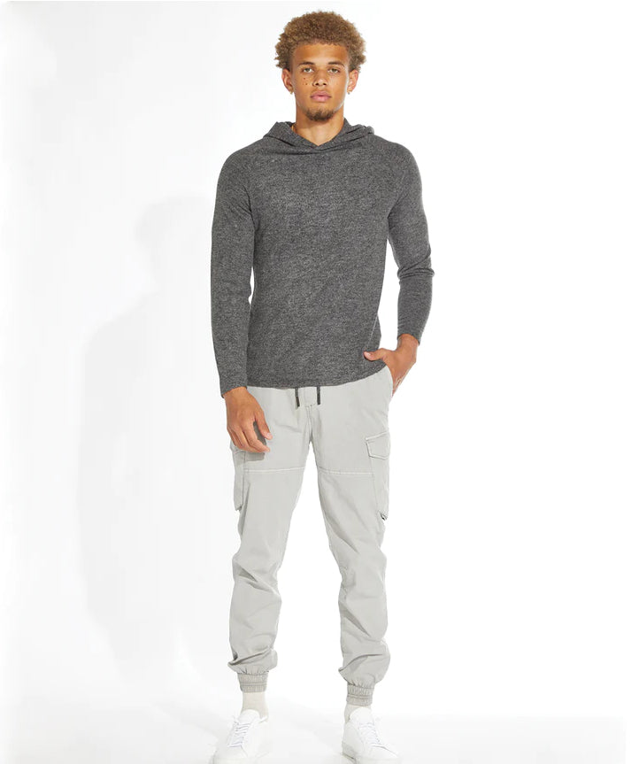 Deswell Hoodie Heather Dark Charcoal