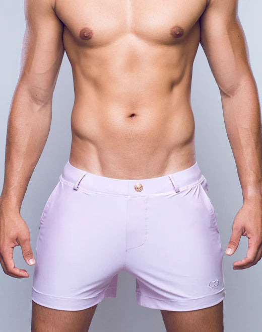 S60 Bondi (Series 3) Shorts - Pastel Pink