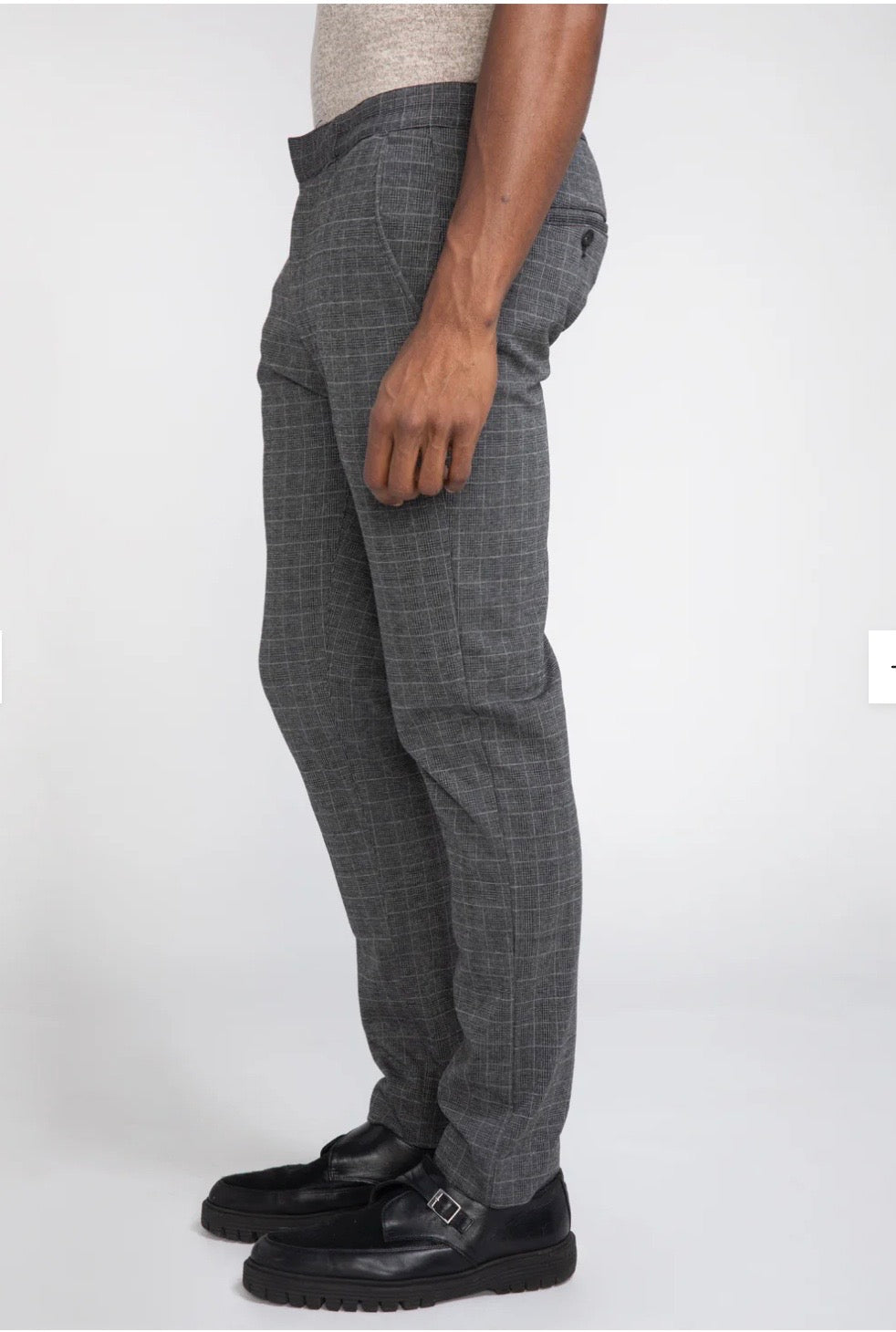 Brooklyn Gray Elasticated Waist