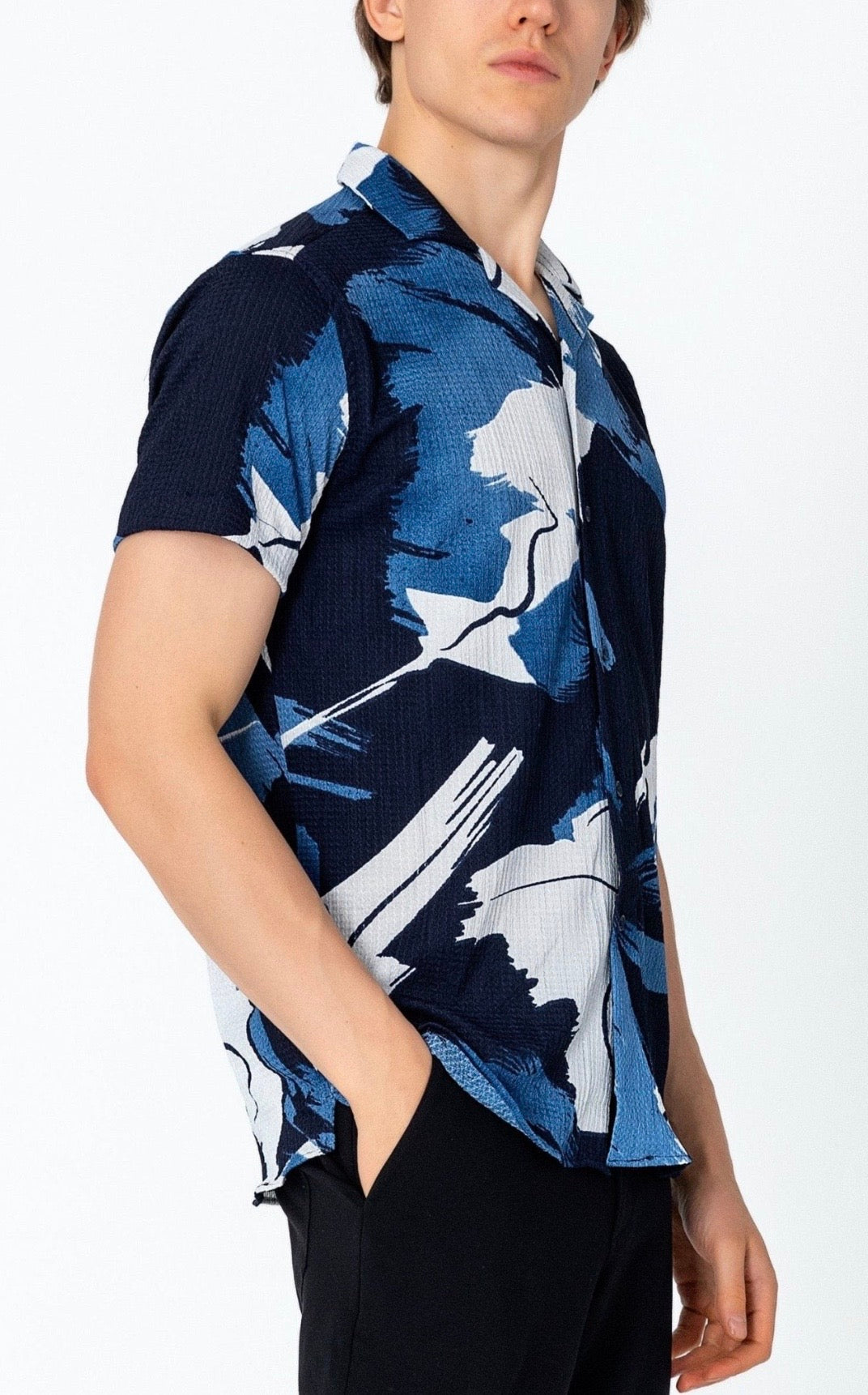 Short Sleeve Shirt Blue/Blue