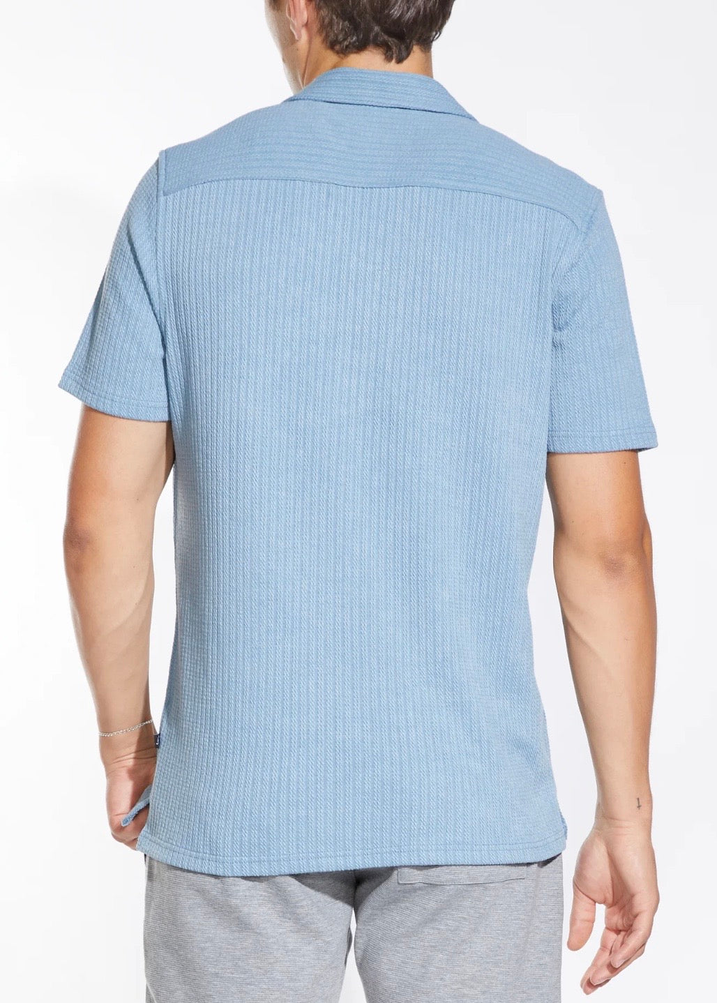 Viggo Knit Resort Shirt Slate