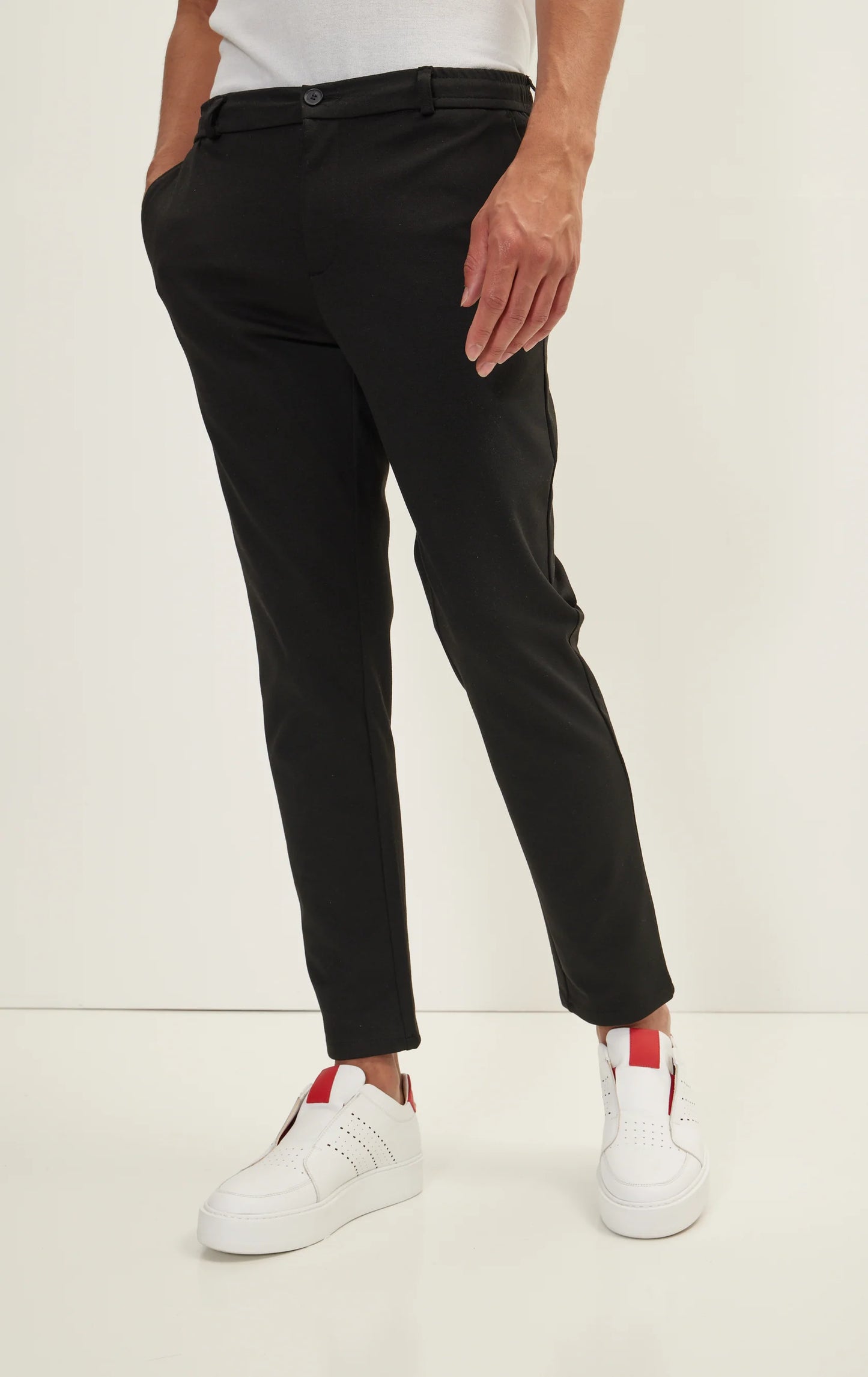 Weekend Knit Slacks - Black