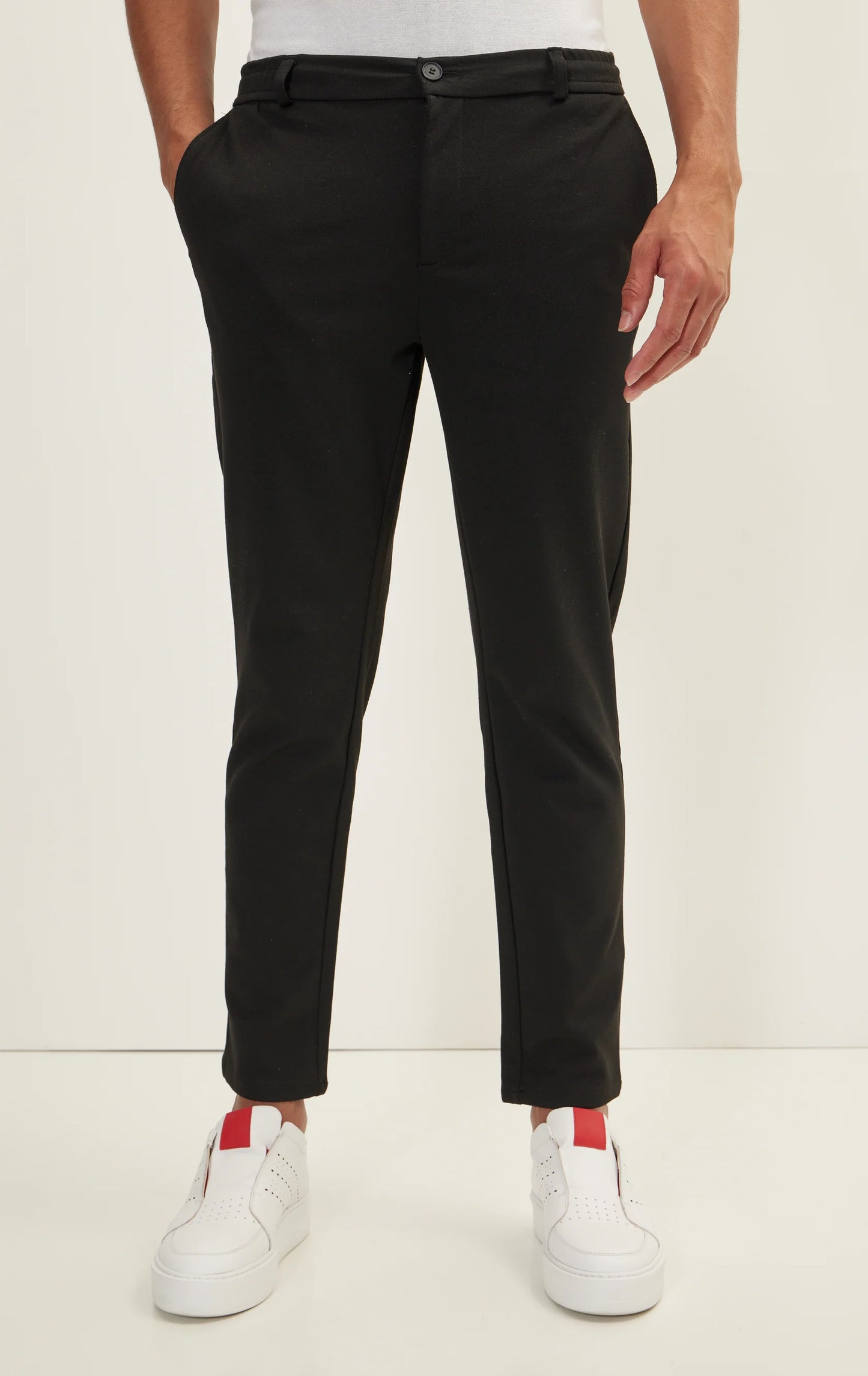 Weekend Knit Slacks - Black