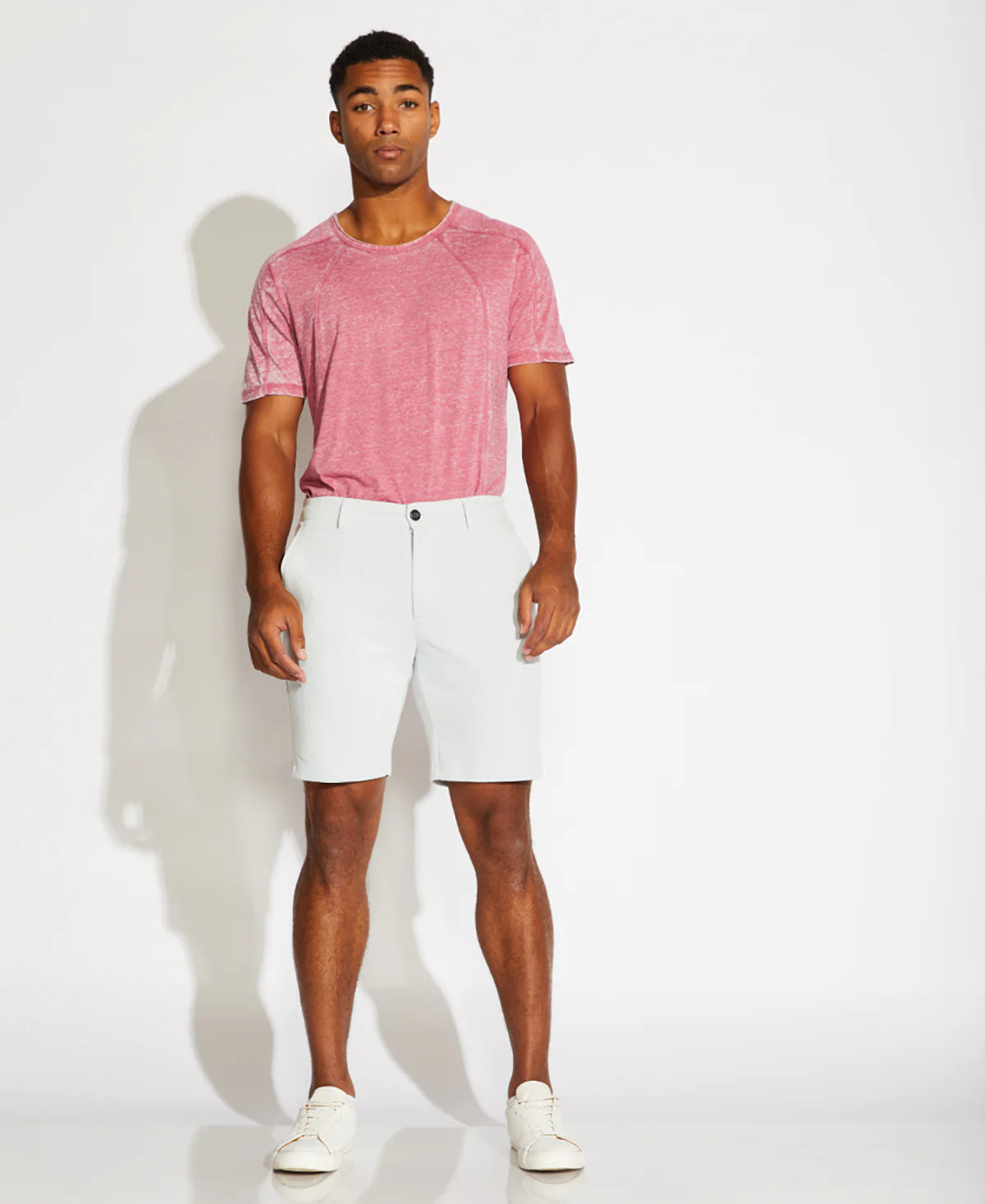 Blake Tailored Shorts | Light Gray