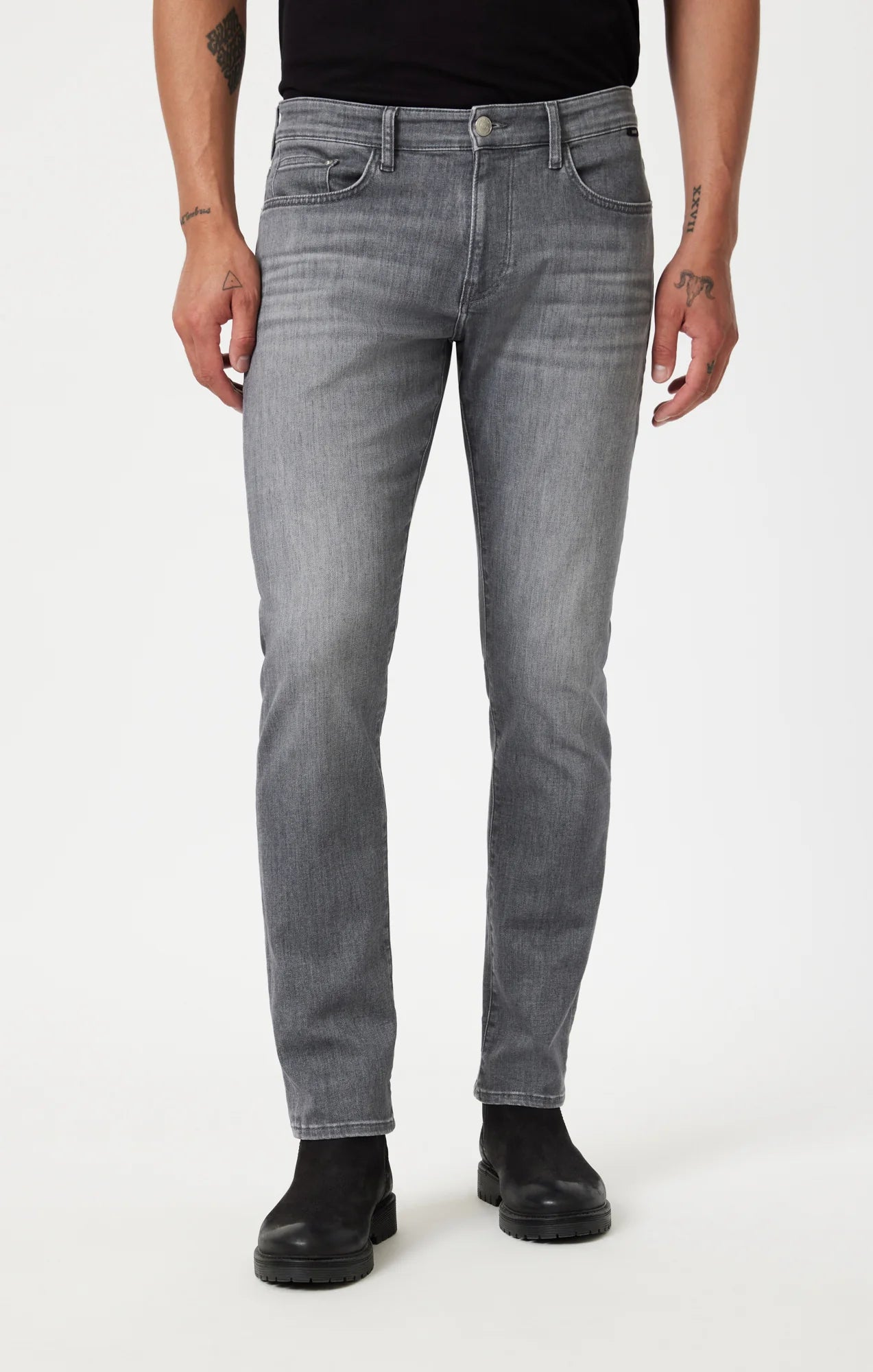 Jake Slim Leg Light Smoke Feather Blue