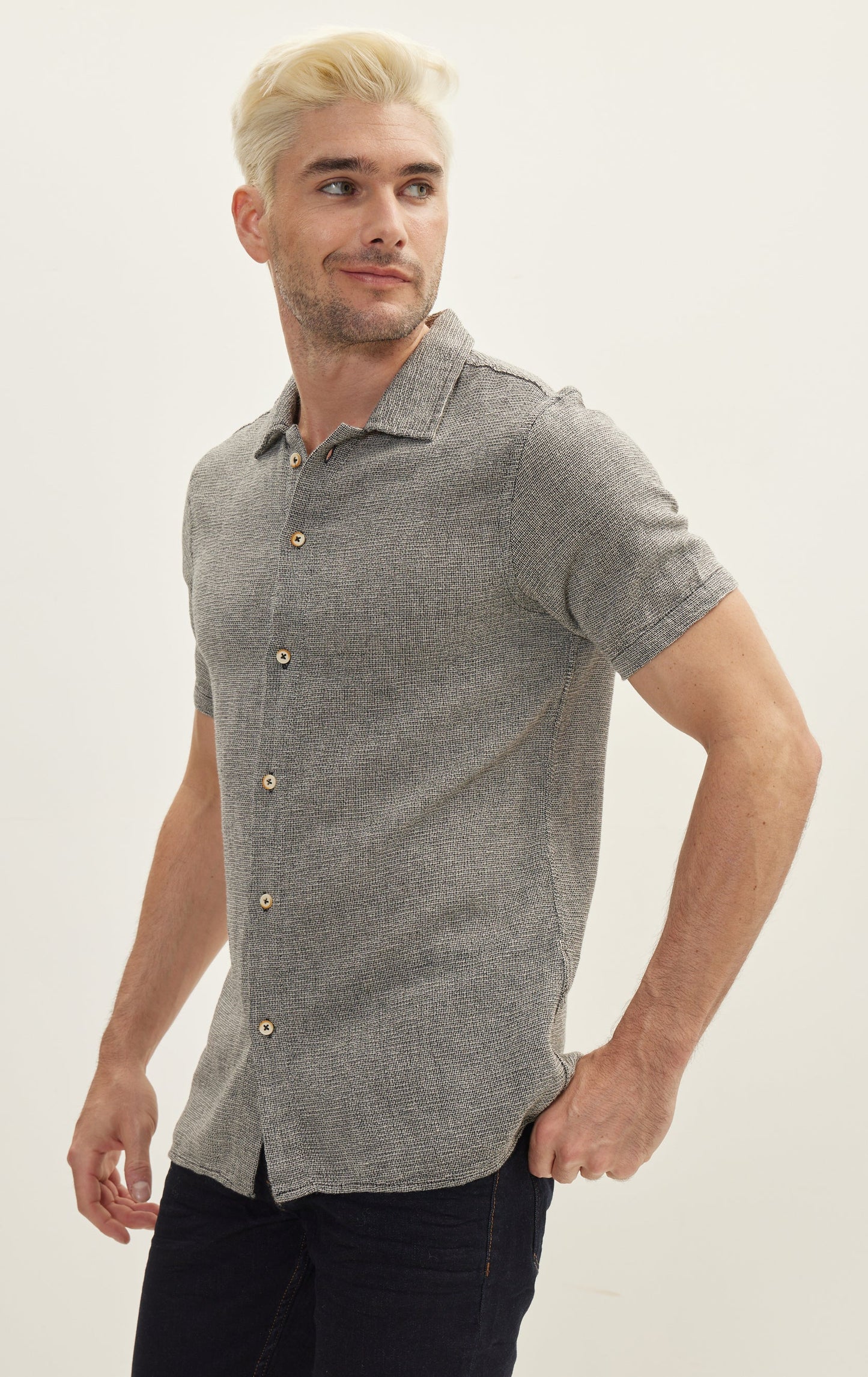 Black Shirt Knit
