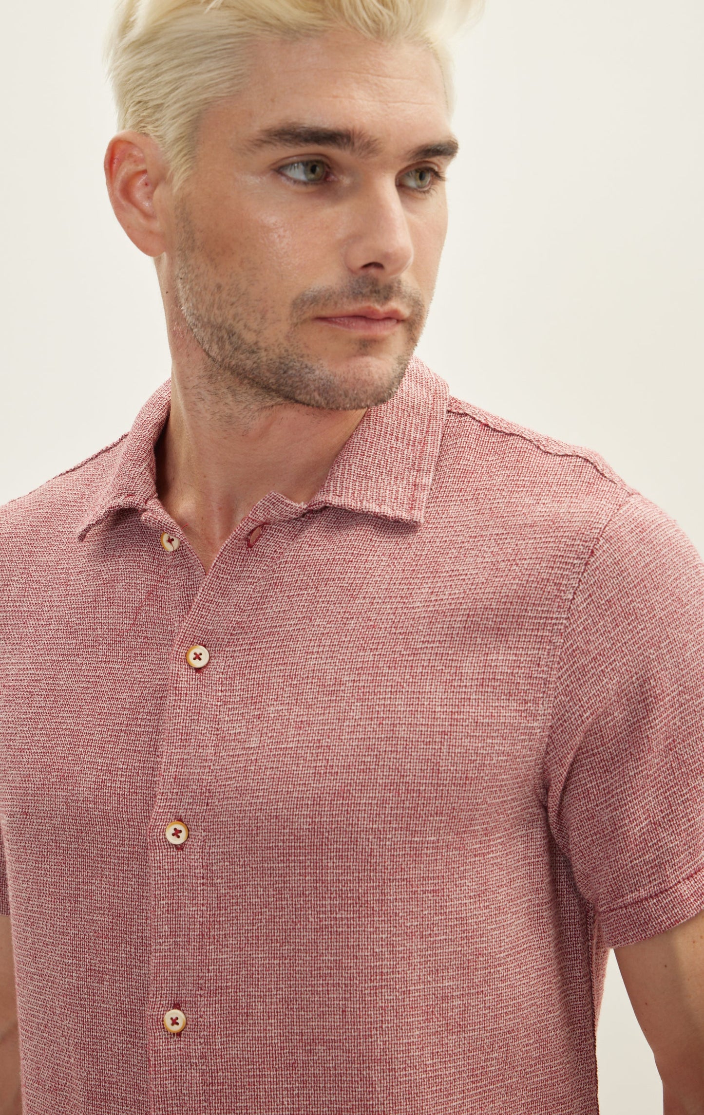 Burgundy Shirt Knit
