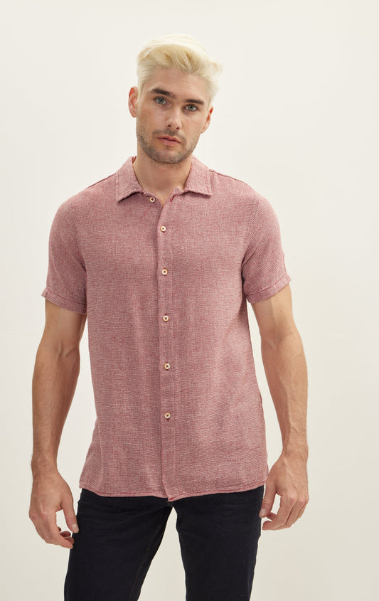 Burgundy Shirt Knit