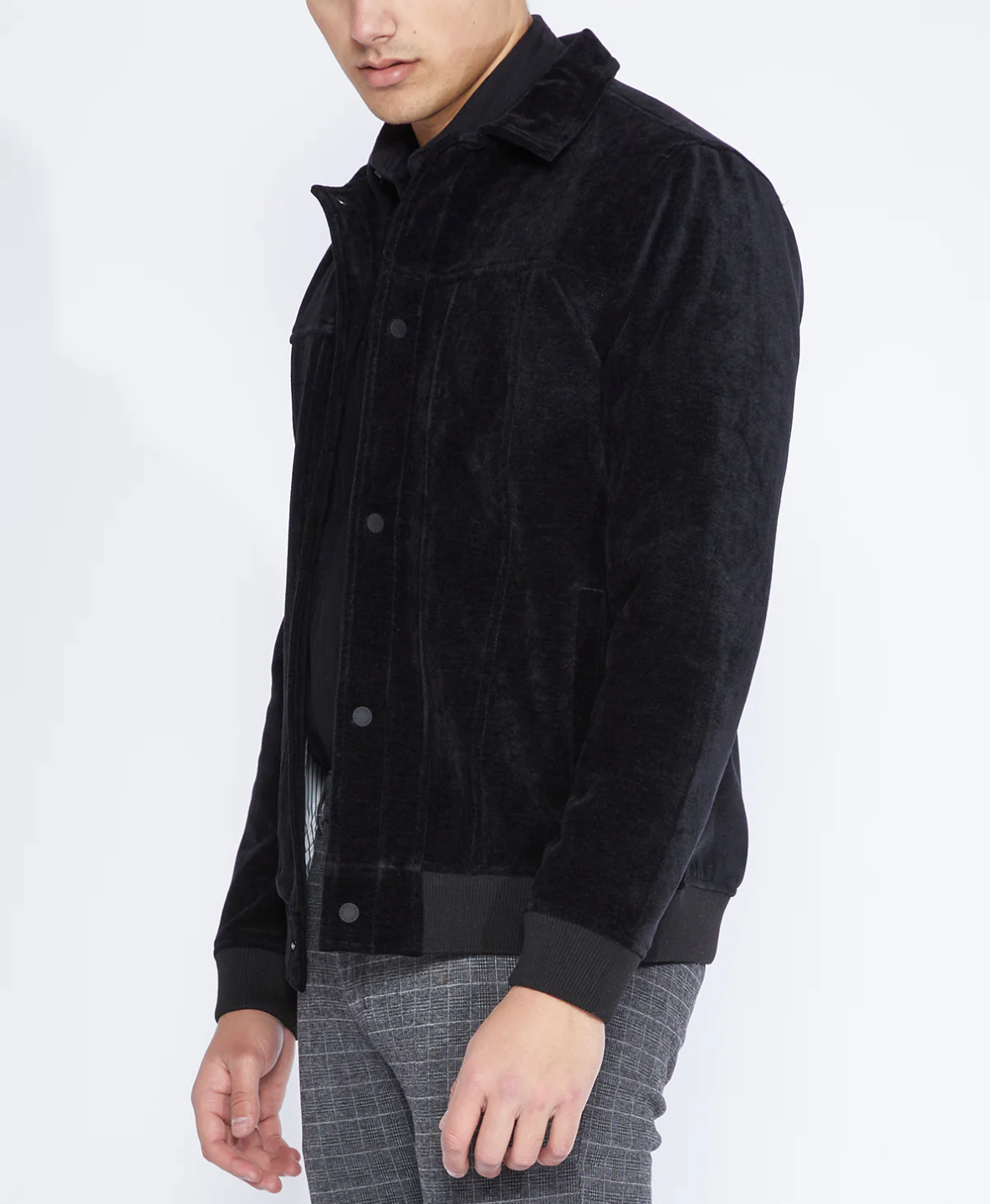 Stringer Flight Jacket Black