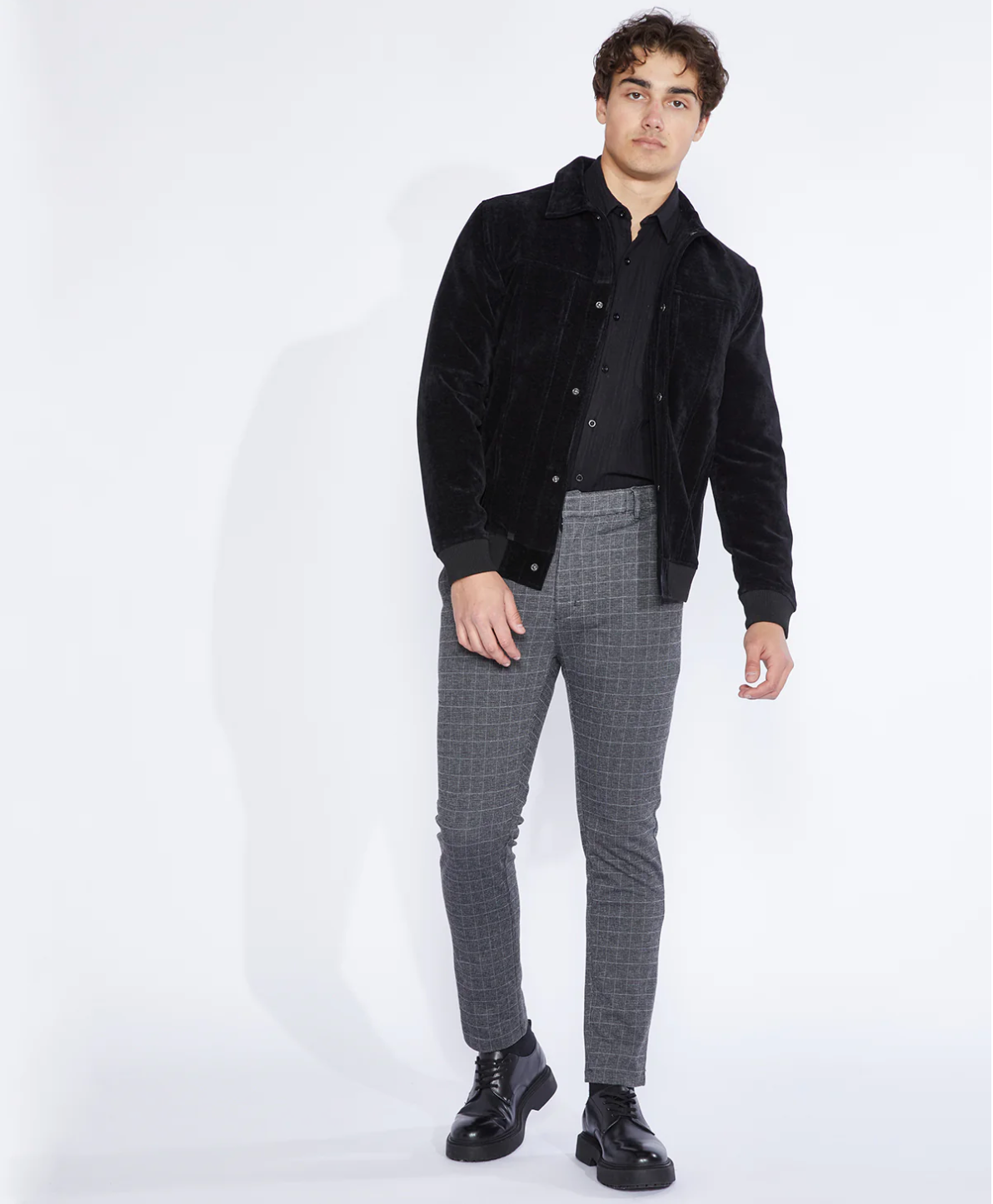 Stringer Flight Jacket Black