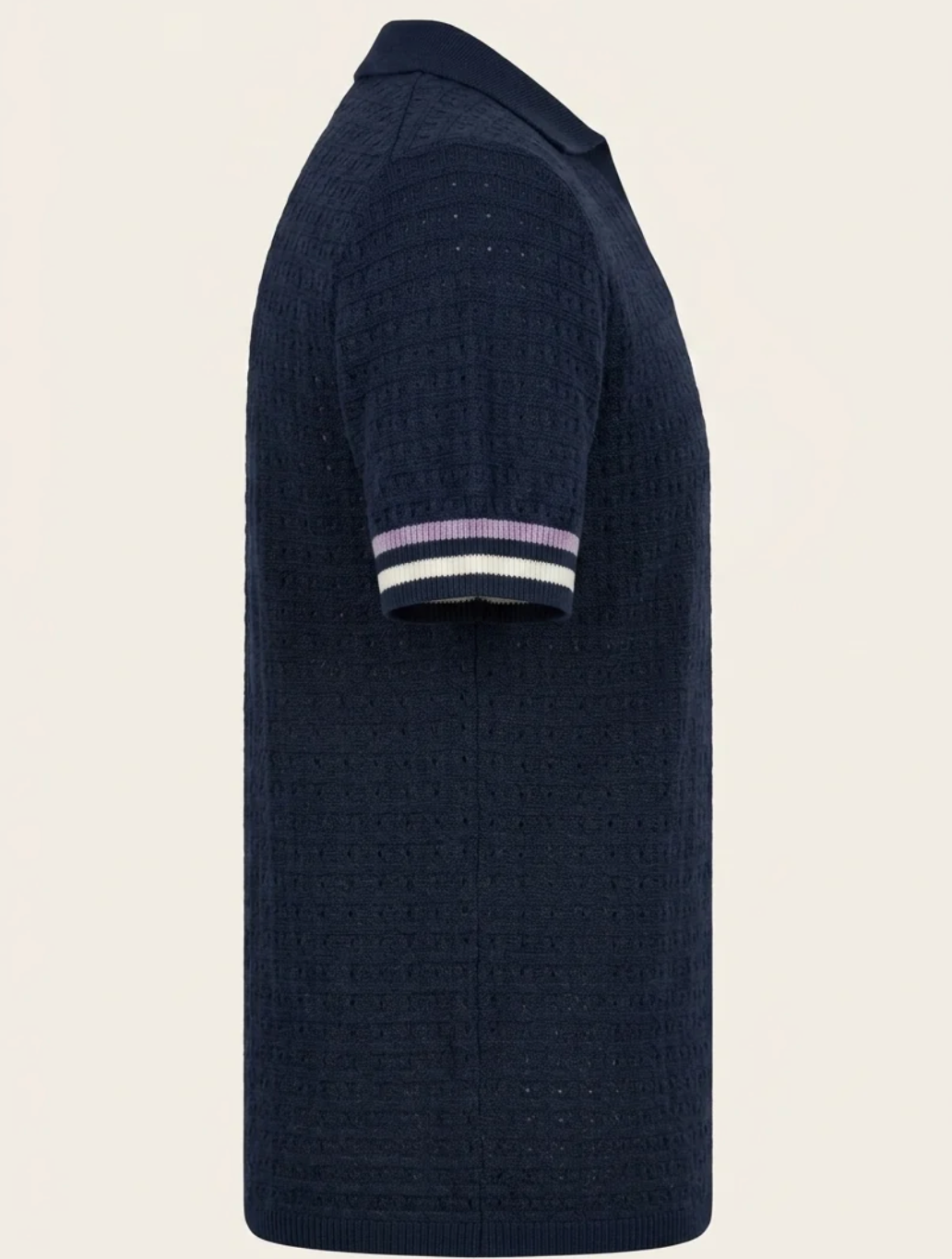 Waffle Polo Shirt