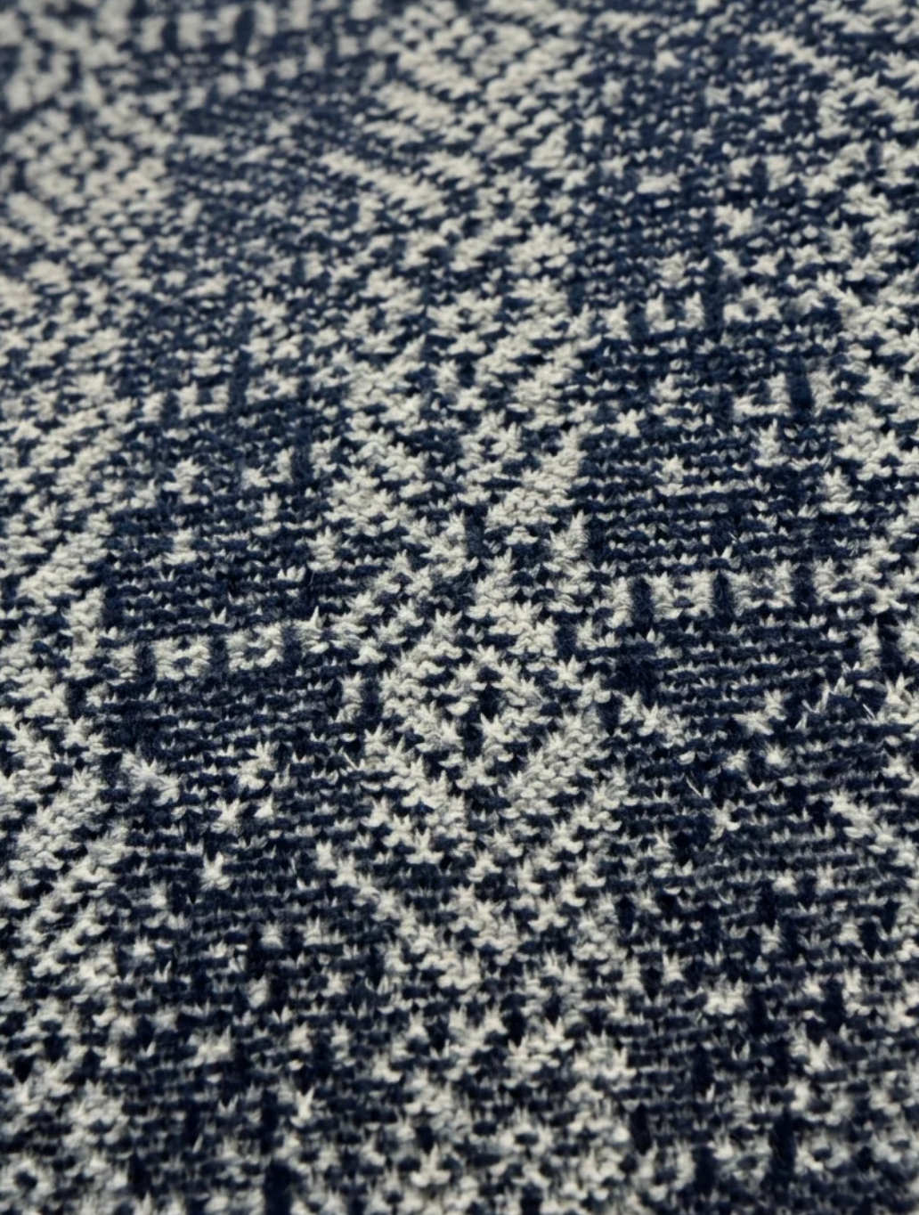 Textured Knit Polo Shirt