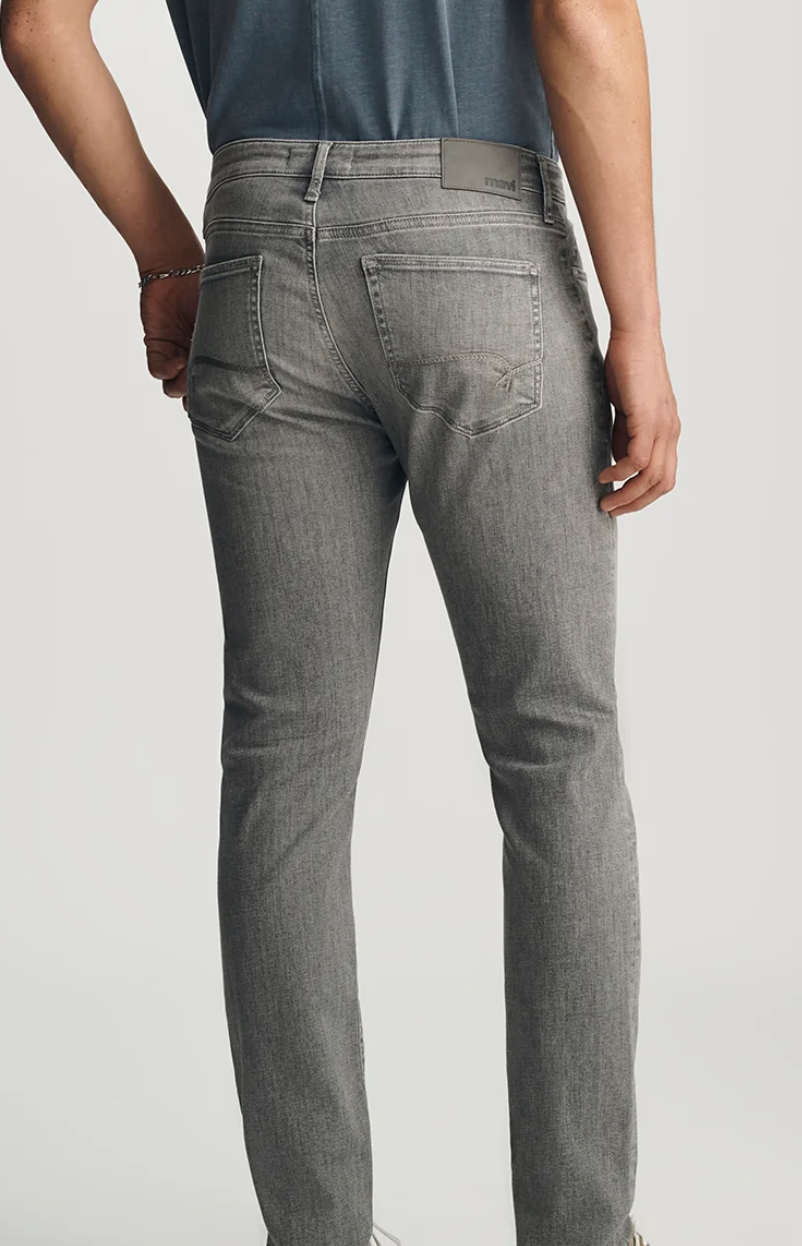 Jake Grey Brushed Feather Blue Jeans