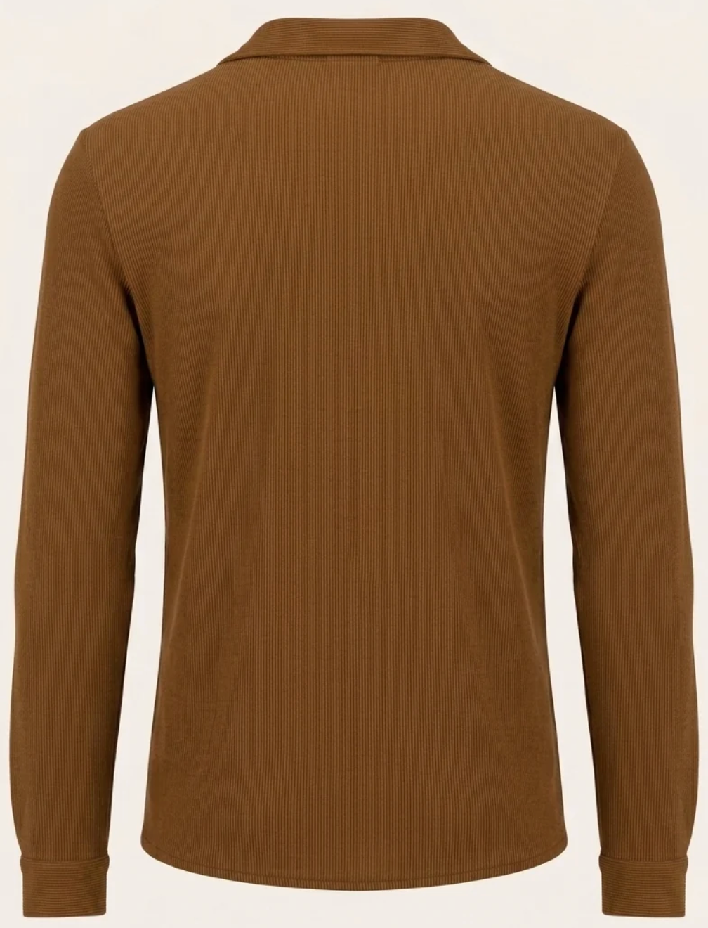Lightweight Drapery Ribbed Shirt