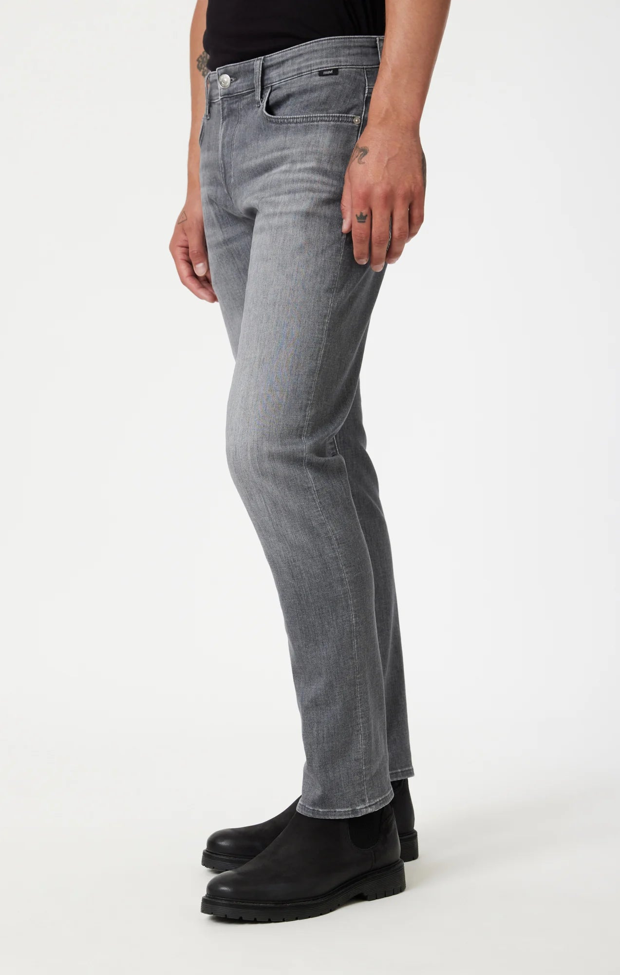 Jake Slim Leg Light Smoke Feather Blue