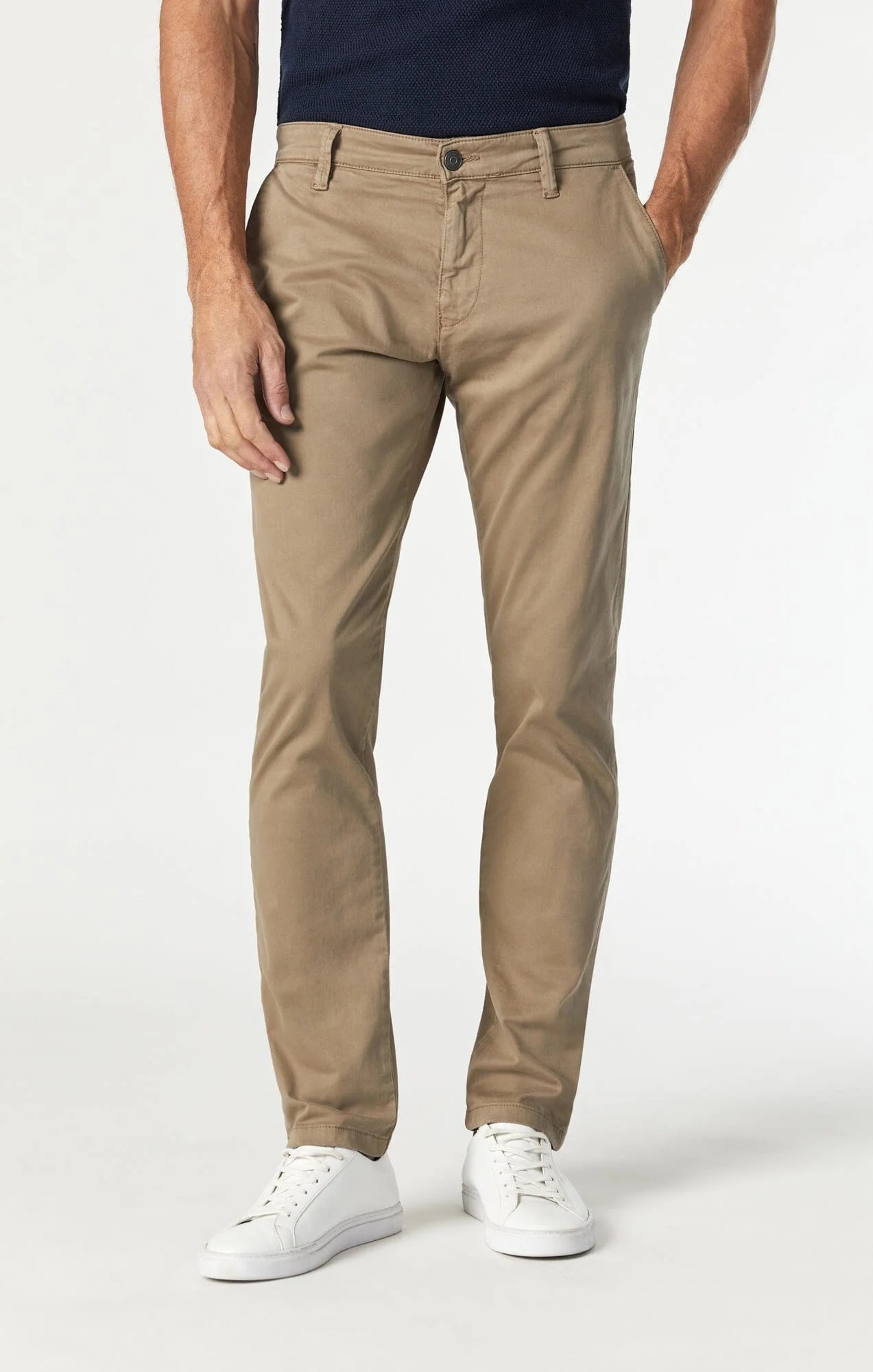 Johnny Slim Chino British Khaki Twill