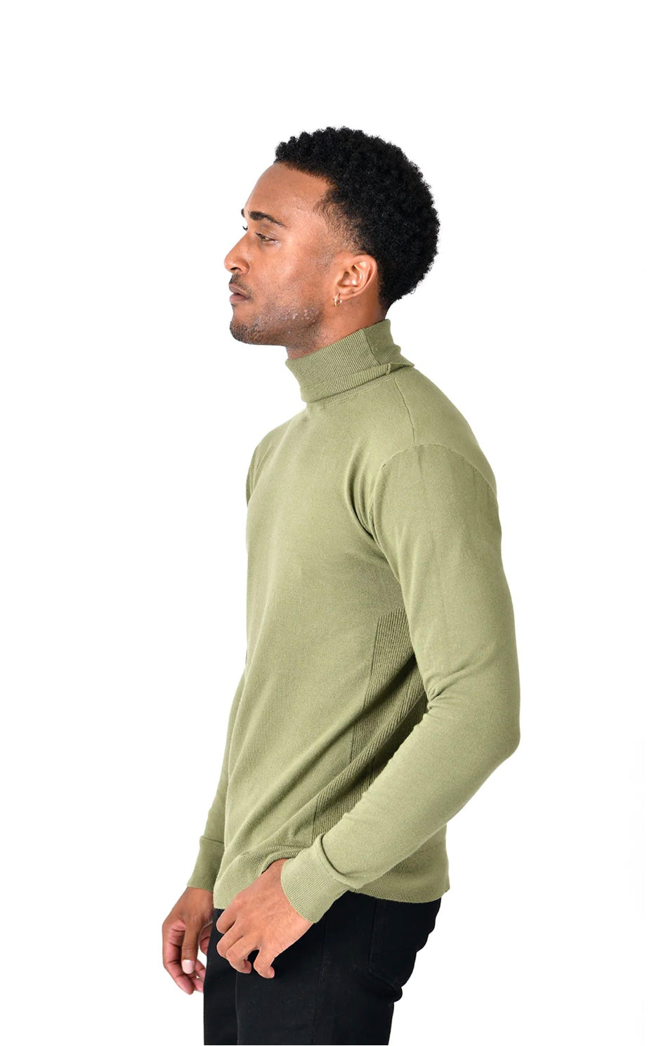 Turtleneck Sweater Olive