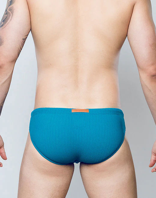 V10 Swim Brief - Railroad Teal