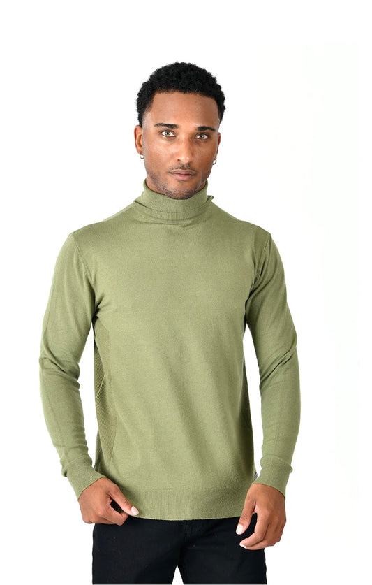 Turtleneck Sweater Olive