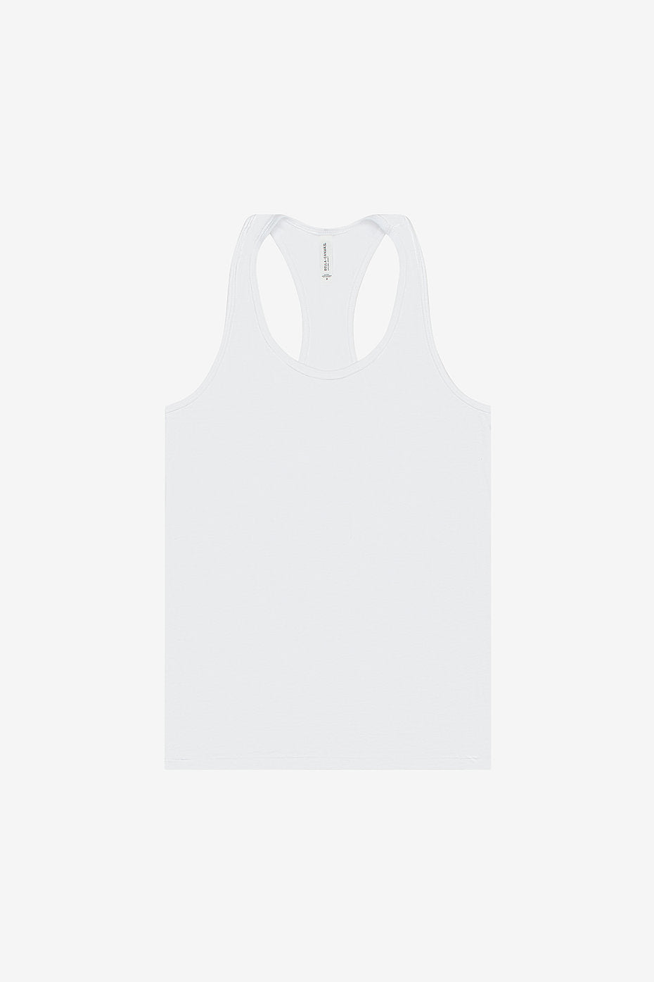 Jersey Racerback Tank White