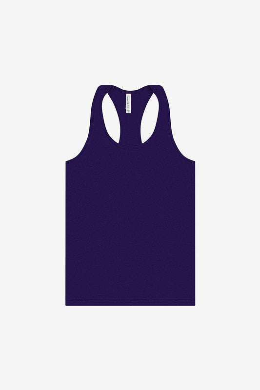 Jersey Racerback Tank Purple