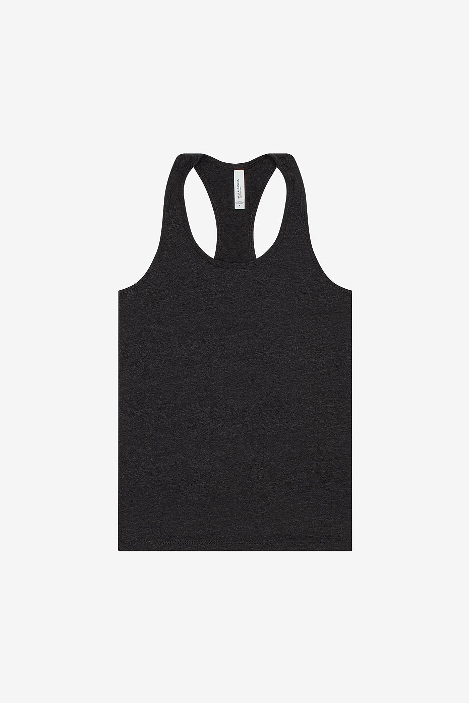 Jersey Racerback Tank Dark Grey