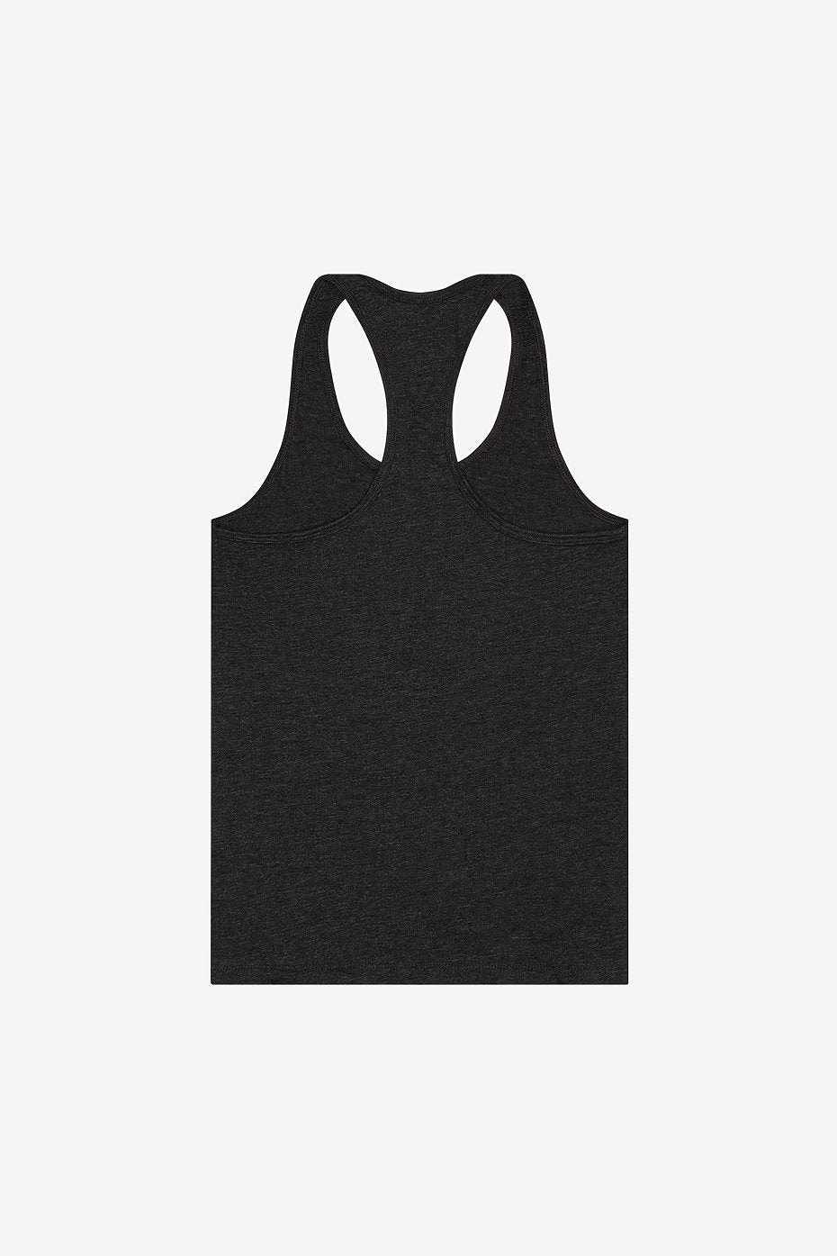 Jersey Racerback Tank Dark Grey