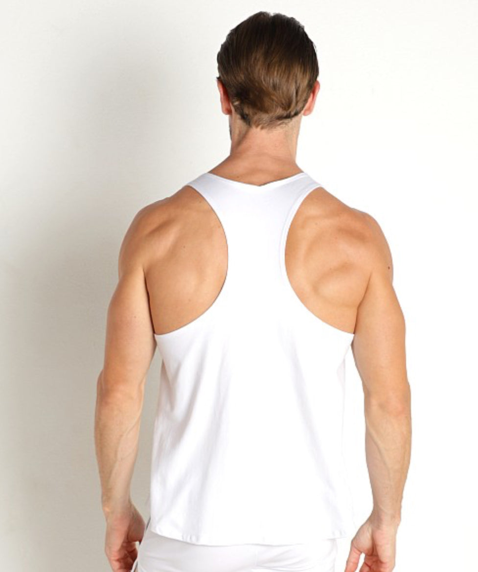 Gym Tank Top White