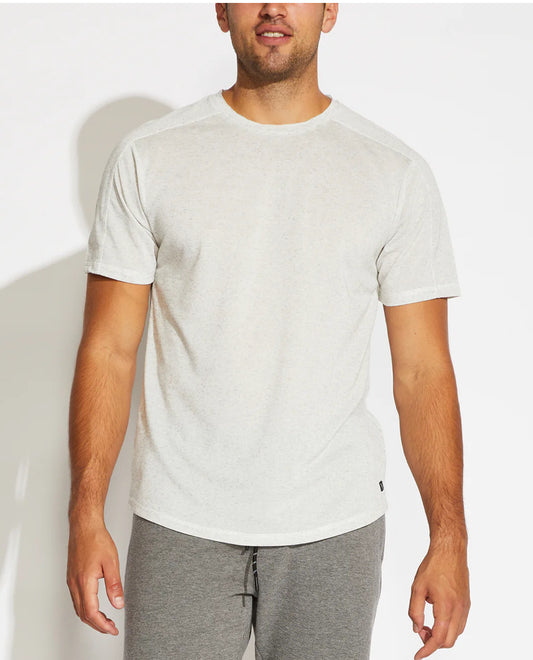 Raimi Shoulder Panel Tee Heather Gray