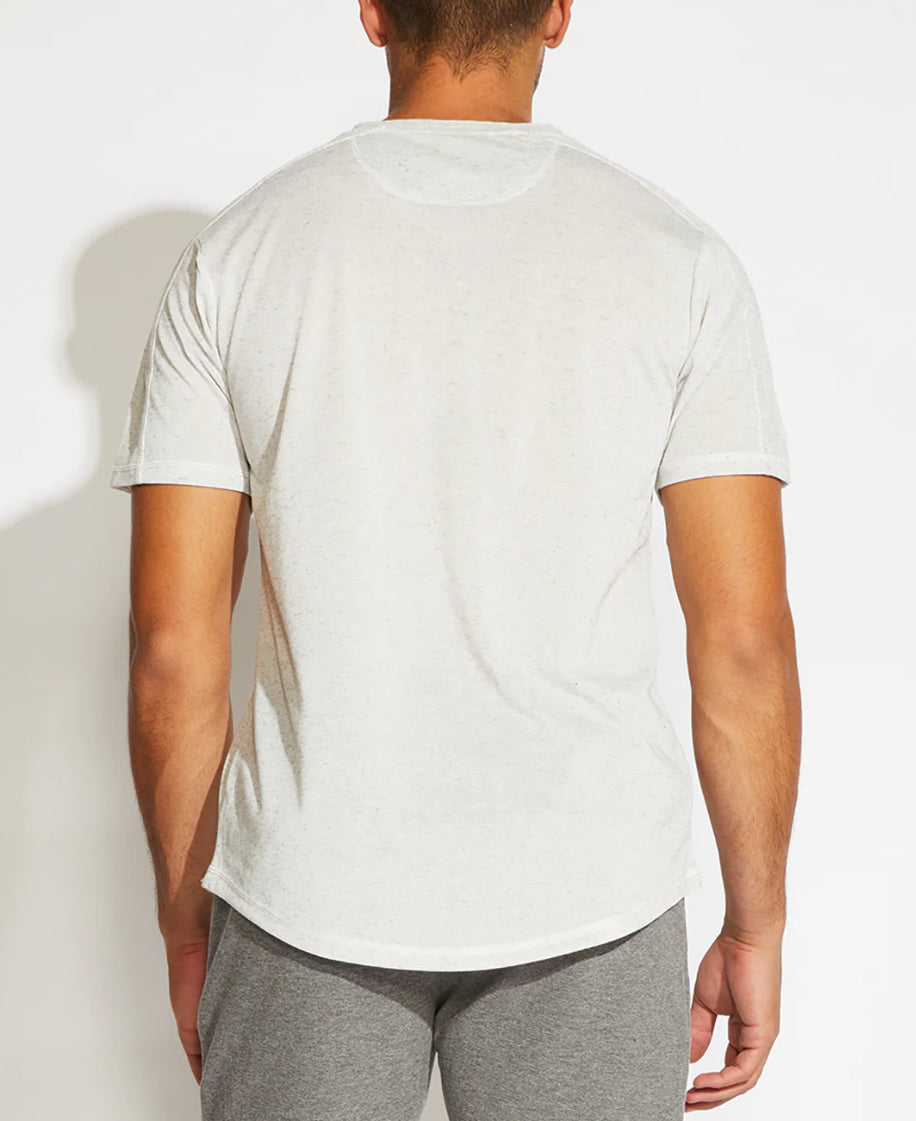 Raimi Shoulder Panel Tee Heather Gray