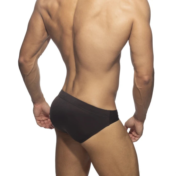 Golden Snake Swim Brief Brown