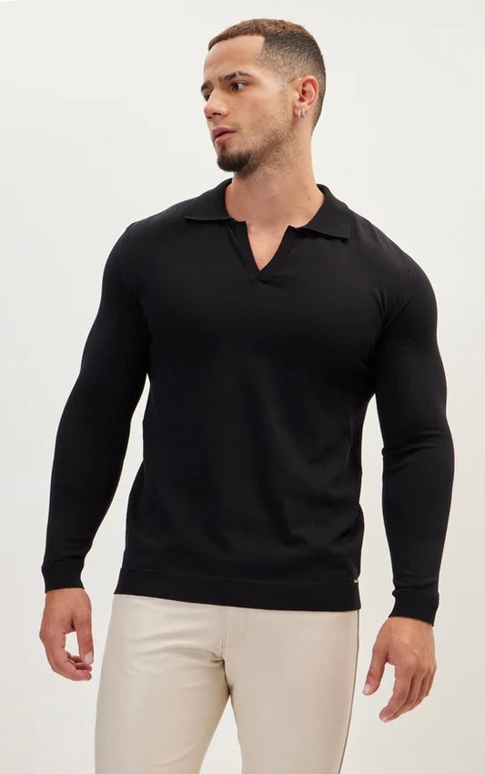 Long Sleeves T-shirt Black