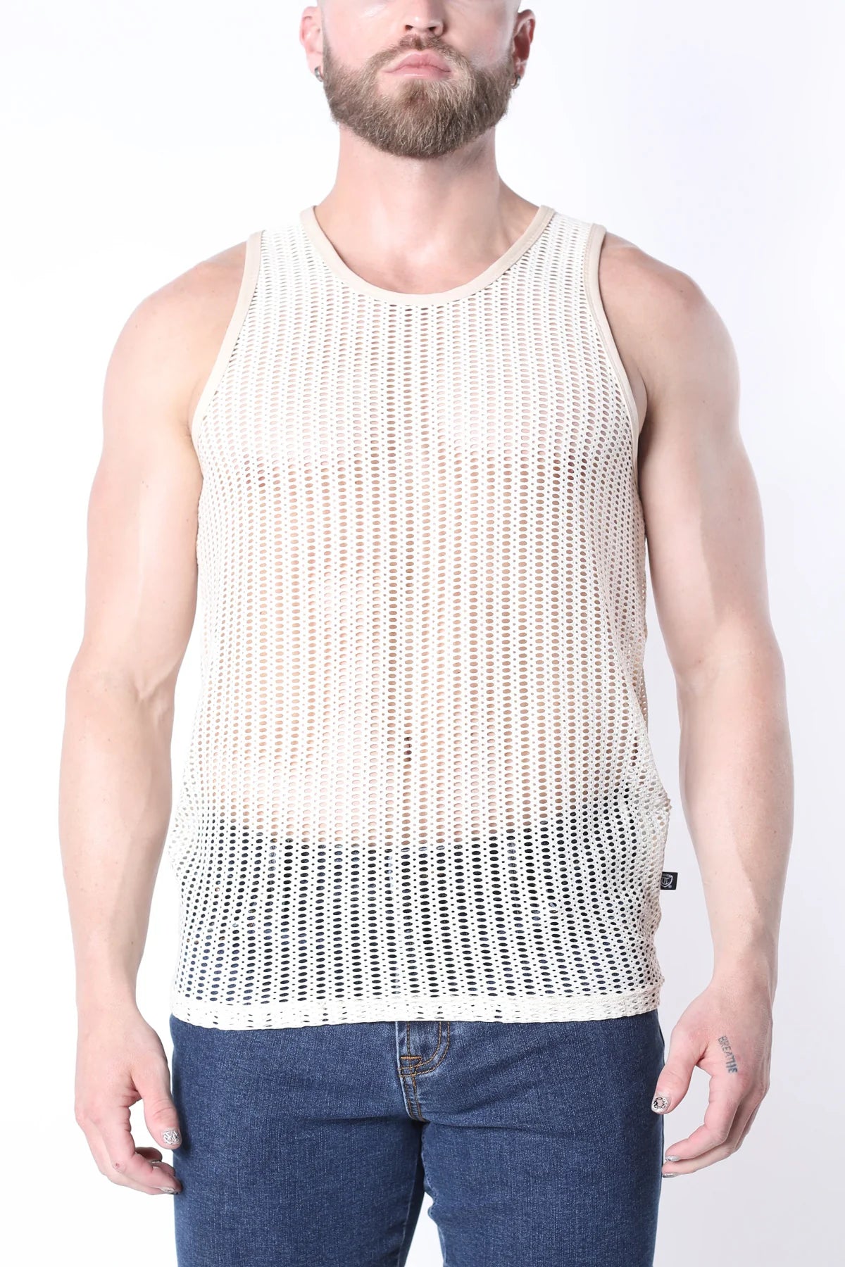 Hamptons Mesh Tank Top