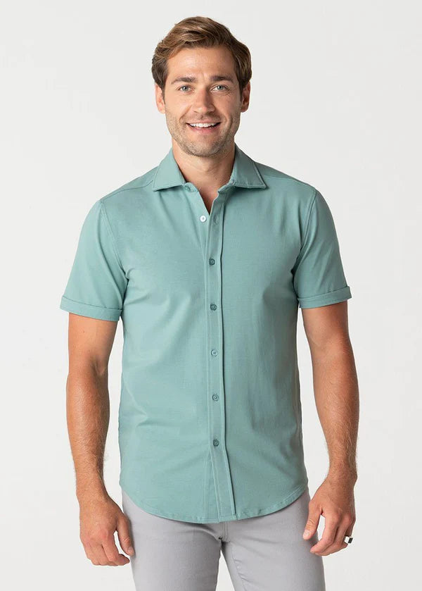 Short - Sleeve Polished Shirt