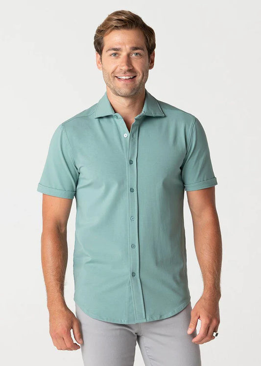 Short Sleeve Shirt Green