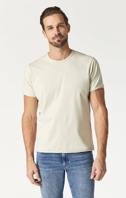 Raw Edge Crew Neck T-Shirt
Relaxed Fit | Pelican