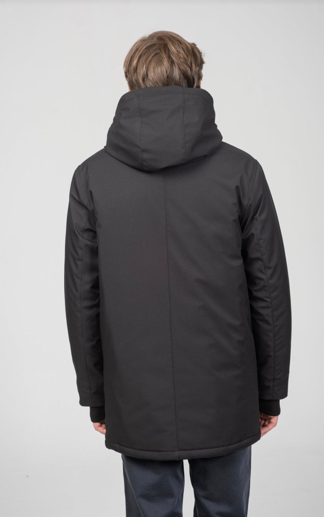 Cozy Seamless Winter Coat Black