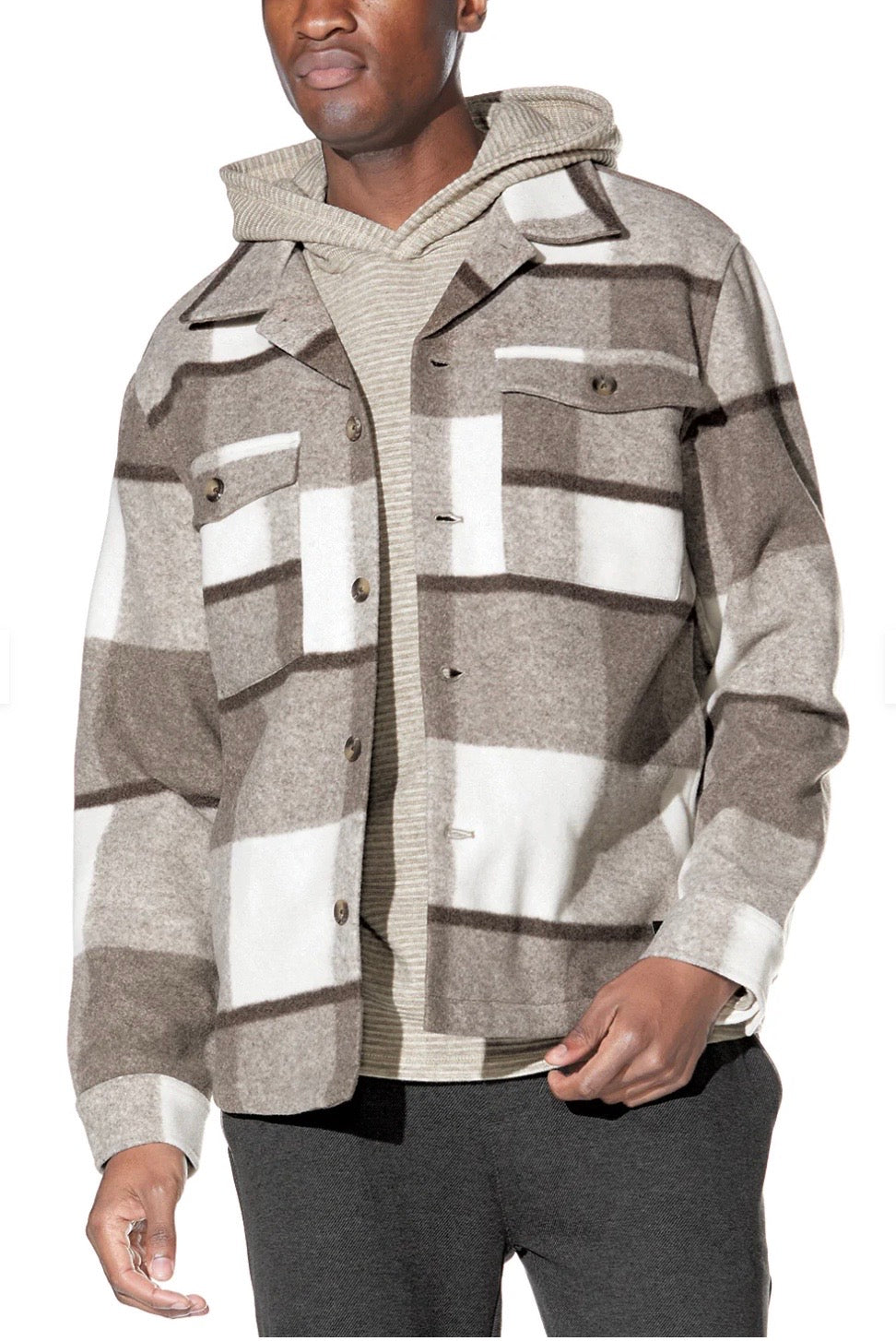 Grissom Relaxed Jacket Khaki