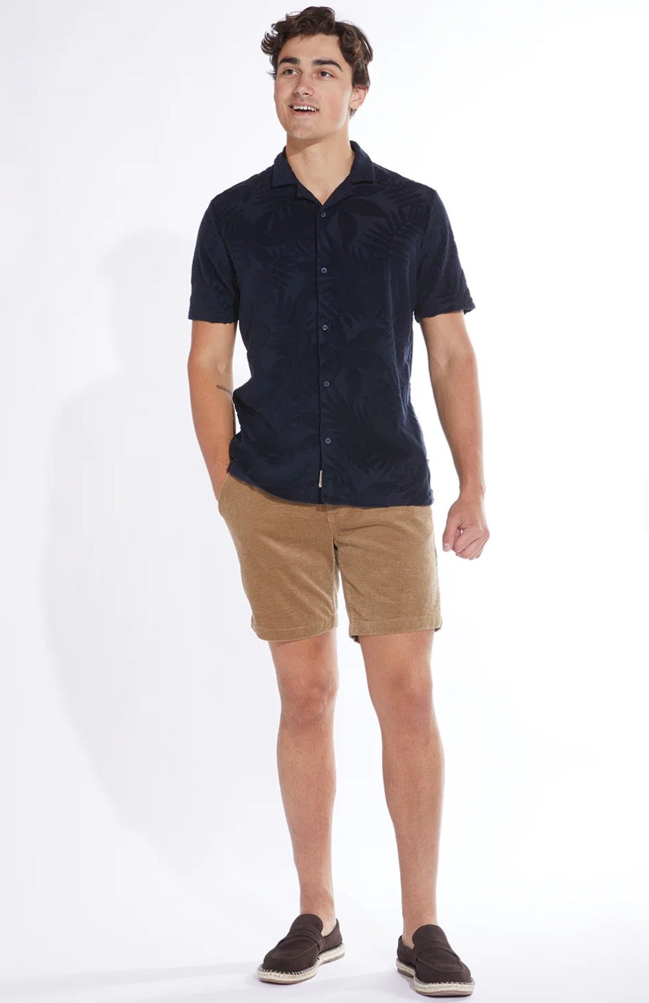 Kanoa Resort Shirt Navy