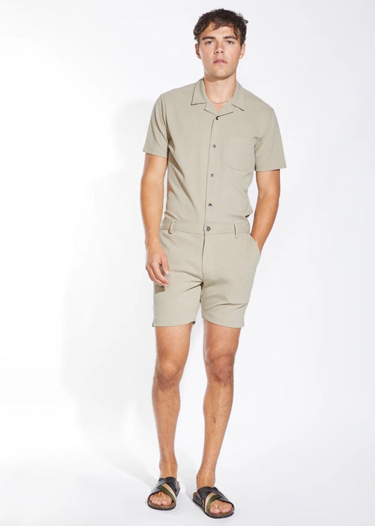 Clyde Tailored Short Khaki