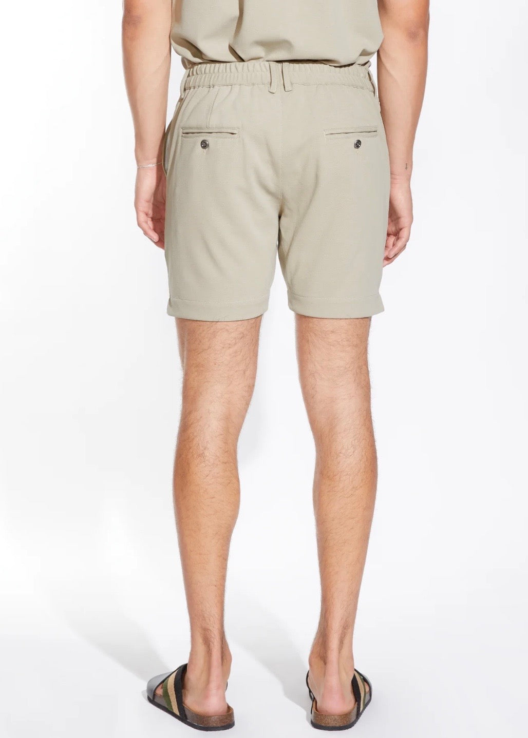 Clyde Tailored Short Khaki