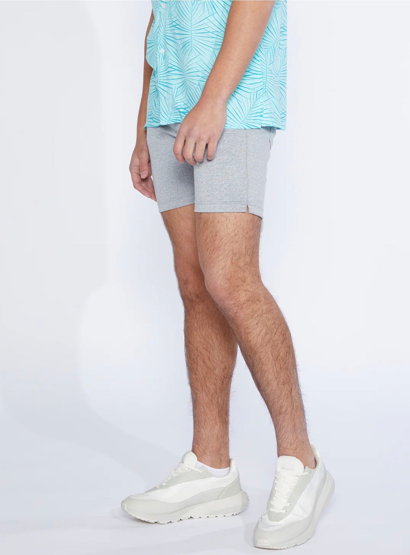 Keith Tailored Shorts Heather Grey